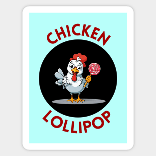 Chicken Lollipop | Funny Chicken Pun Sticker